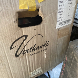 Verthandi YH-S25新中古ホイール4本セット16インチ5穴の画像