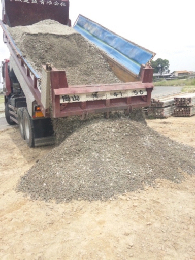 砕石　大型ダンプにて配達します！　配送料込