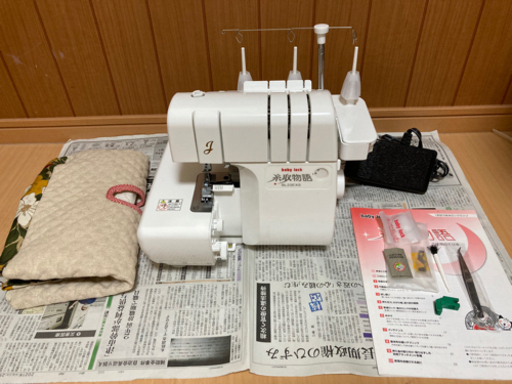 最終値下げ　糸取物語 BL22EXS ロックミシン　babylock ３本糸ロック