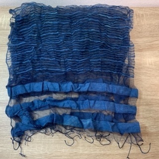 藍染　ストール　未使用