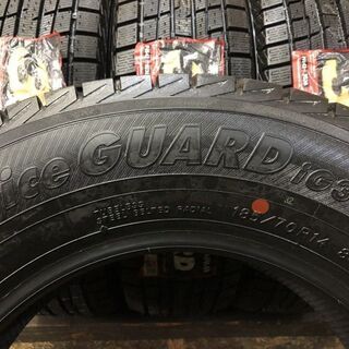 新品 YOKOHAMA ice GUARD iG30 185/70R14 14インチ スタッドレス 4本 カローラアクシオ アレックス フリード等　(TC378)クレジットカード QRコード決済可能