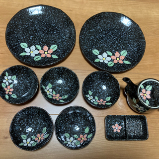 翠泉（SUISEN）てんぷら揃え　皿・鉢等　9点セットの画像