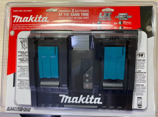 新品　US マキタ　 DC18RD  充電
