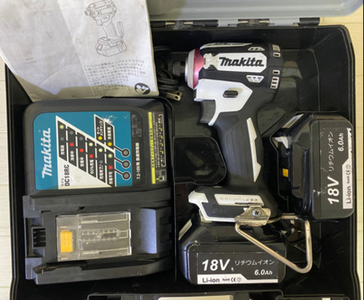 中古　 マキタ　TD171 18V  充電式インパクトドライバー　フルセット