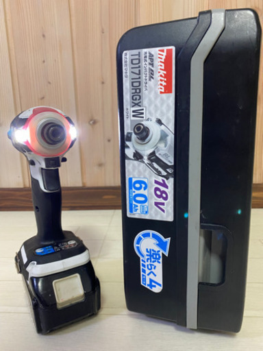 中古　 マキタ　TD171 18V  充電式インパクトドライバー　フルセット