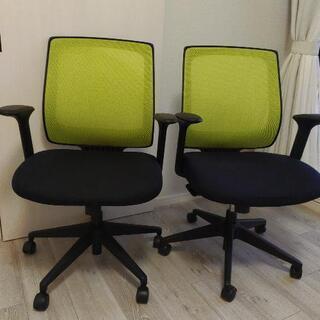 【決まりました】オフィスチェアー　2点セットの画像
