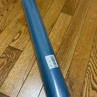 未使用デニムブルー 無地　はがせる壁紙45cm×10M