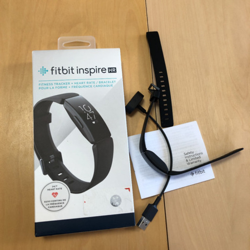 fit bit inspire HR ブラック