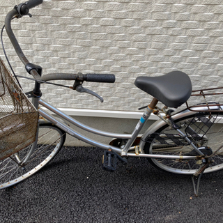 24インチ自転車！一部変更あり！26インチ子供イス付き自転車は決...