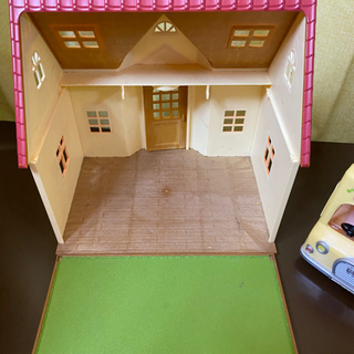 シルバニア　バスとおうちの画像