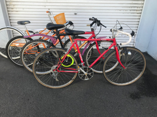 最終値下げ！自転車4台まとめて！ジャンク