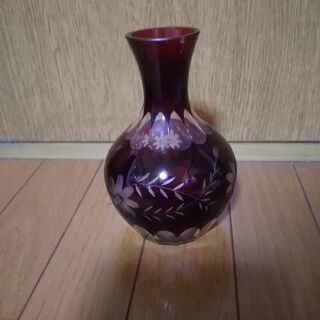 江戸切子水差し　昭和レトロ　希少価値　50年以上前実家整理品　手...