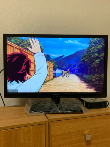 (取引完了)Panasonic 24型 液晶テレビ & BUFFALO 録画用ハードディスク パナソニック　バッファロー