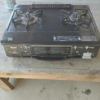 ガスコンロ paloma ic-800b-r
