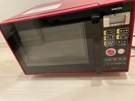 オーブンレンジ YAMAZEN MOR-J15L 2015年製