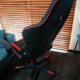 ★町田市引き取り限定★使用期間8ヵ月★禁煙&ペット無し★ Gtracing ゲーミングチェア オフィスチェア デスクチェア ゲーム用チェア リクライニング パソコンチェア ハイバック ヘッドレスト ランバーサポート ひじ掛け付きの画像