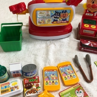 アンパンマン ジャムおじさんのパン工場　レジスター　セットの画像