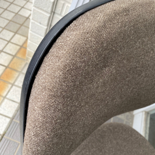 【訳あり】オフィスチェア ワーク 事務 パソコン ブラウン の画像