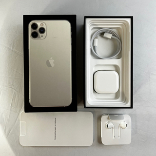 Apple iPhone 11 Pro Maxシルバー512GB香港版新品交換済