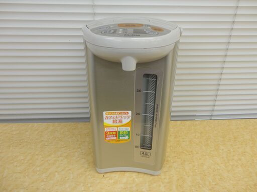 象印 マイコン沸騰 電動ポット 4.0L CD-WX40 2016年製 モノ市場半田店 131