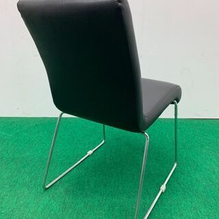 中古　W420　ミーティングチェア　ブラック　龍ヶ崎倉庫の画像