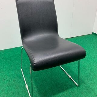 中古　W420　ミーティングチェア　ブラック　龍ヶ崎倉庫の画像