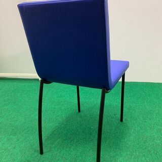 中古　QUON　W410　ミーティングチェア　ブルー　龍ヶ崎倉庫の画像