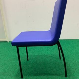 中古　QUON　W410　ミーティングチェア　ブルー　龍ヶ崎倉庫の画像