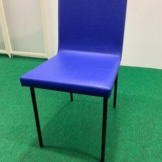 中古　QUON　W410　ミーティングチェア　ブルー　龍ヶ崎倉庫の画像