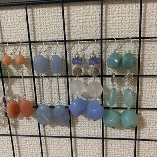 ピアス  ハンドメイド  アクセサリー  デコパーツ  プラパーツの画像