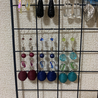 ピアス  ハンドメイド  アクセサリー  デコパーツ  プラパーツの画像