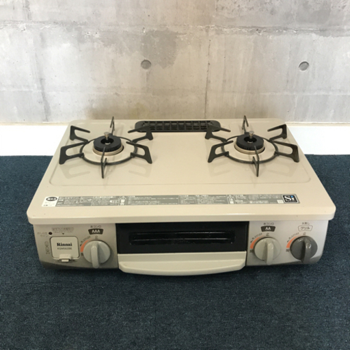 [リンナイ Rinnai ガスコンロ 都市ガス RT33NJH-L 通電確認済み