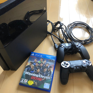 プレステ4（500GB）コントローラー2つ付き（純正は1つ）