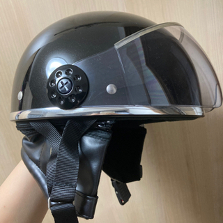 ヘルメット 黒 125cc以下用