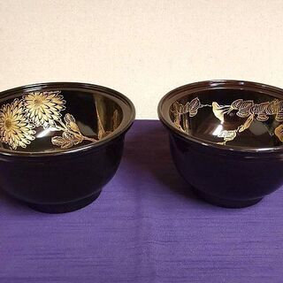 輪島塗　どんぶり　丼椀　お椀　ペア
