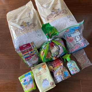 【まとめ売り】ハムスター　フード　床材など