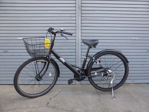 【美品】　シティーサイクル　６段変速