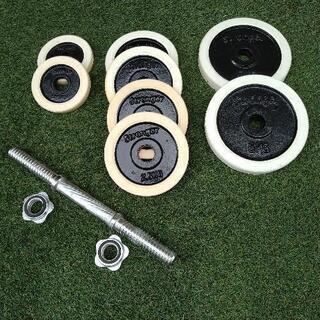 【重しのゴムカバー付き！】二の腕ダンベルセット