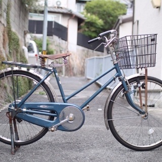 レトロな実用自転車です。