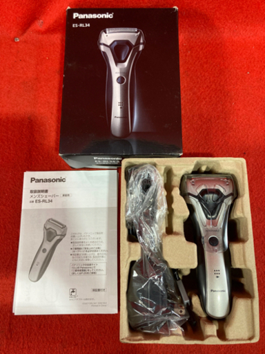Panasonic メンズシェーバー 3枚刃 ES-RL34 2018年製 未使用品
