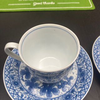 9/30まで　コーヒーカップ&ソーサー　4客の画像