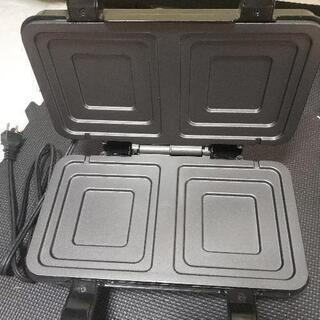 ホットサンドメーカー美品の画像
