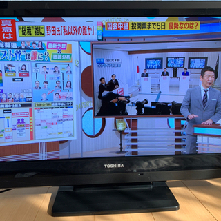 東芝REGZA 2011年製 32インチ黒の画像