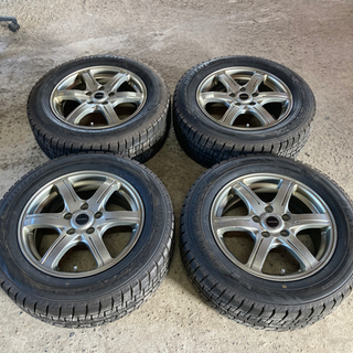 🌈215/60R16 8分山スタッドレスレスアルミセット