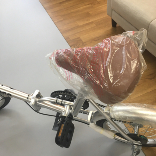 S234　CORONO★折り畳み自転車★未使用品★シルバー