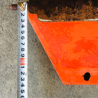 クボタ　トラクター　ロータリーカバー左右セット　中古の画像