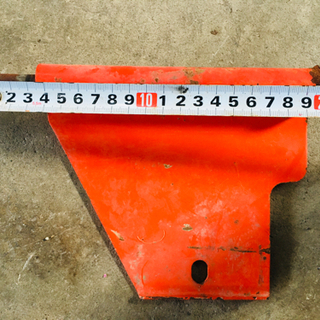 クボタ　トラクター　ロータリーカバー左右セット　中古の画像