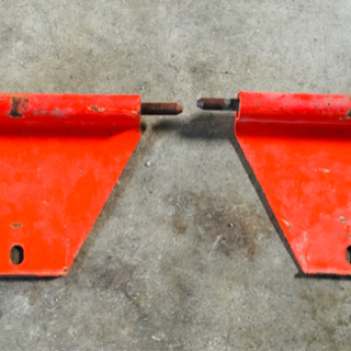 クボタ　トラクター　ロータリーカバー左右セット　中古の画像