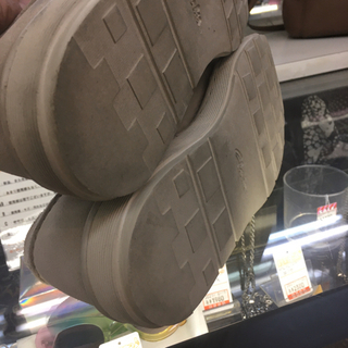 S188　クラークス★CLARKS★ベージュ★スエード★26cmの画像