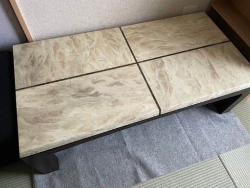 天然大理石（スペイン産）リビングテーブル